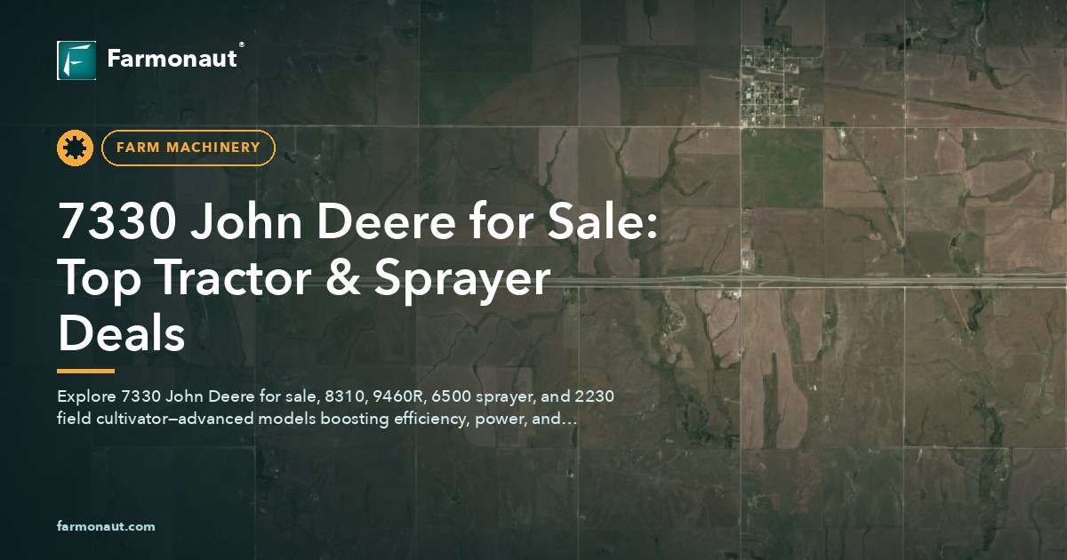 7330 John Deere For Sale: Top Tractor &Amp; Sprayer Deals