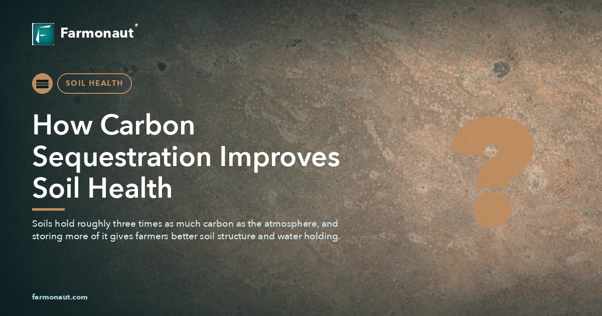 How Carbon Sequestration Improves Soil Health