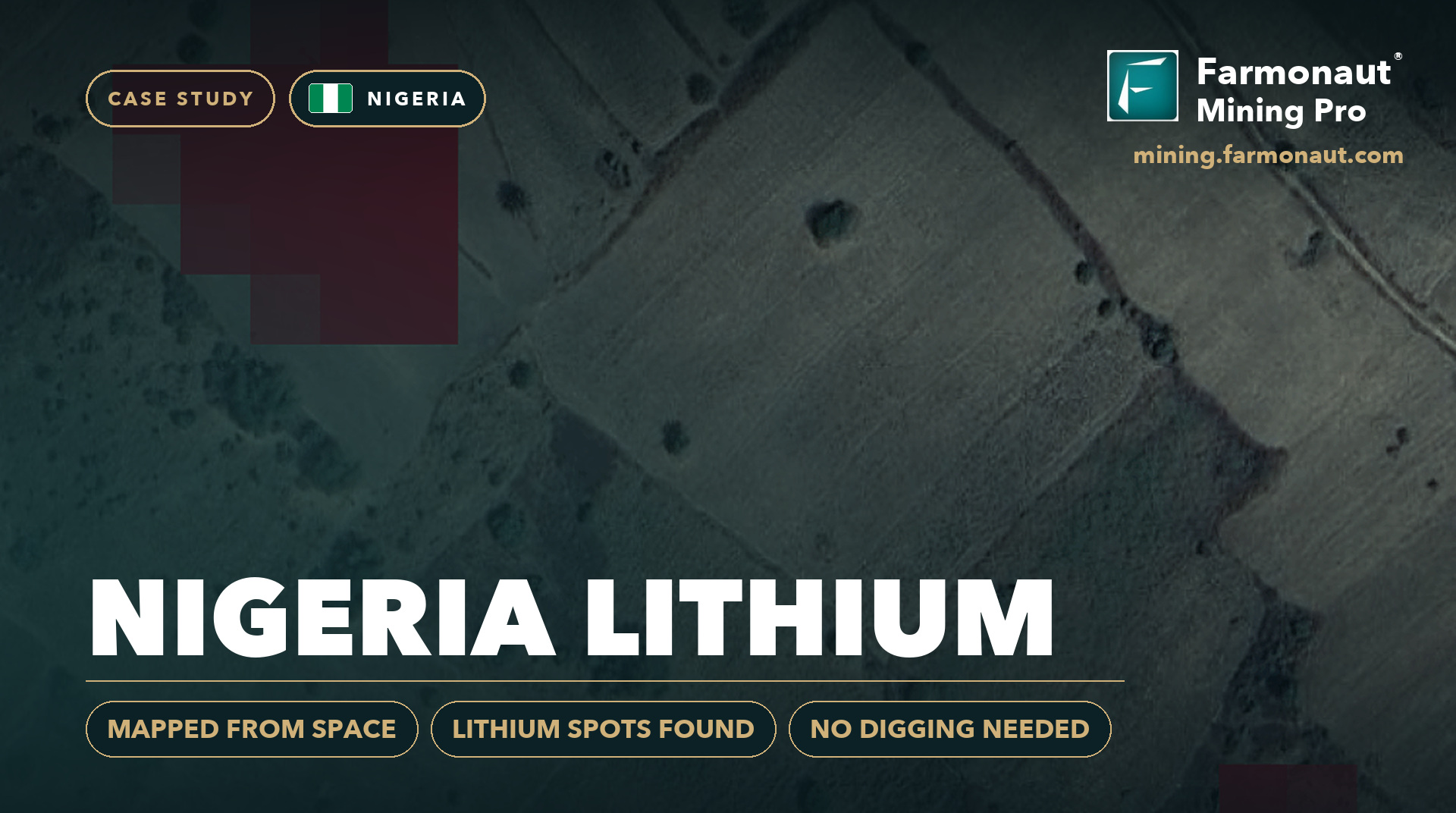 Mapping Nigeriaโs Lithium With Satellite Remote Sensing 101 Nigeria Lithium Case Study Cover, Nigeria - Mapped From Space, Lithium Spots Found, No Digging Needed
