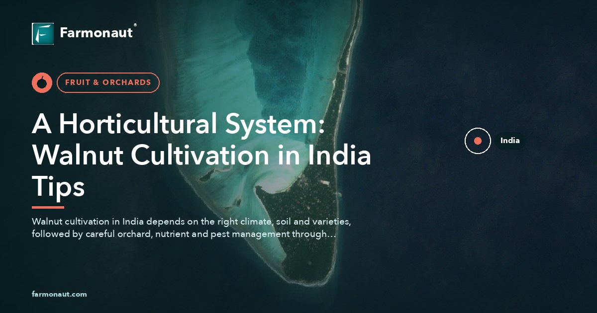 A Horticultural System: Walnut Cultivation In India Tips