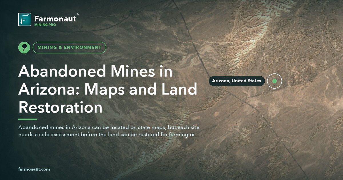 Abandoned Mines In Arizona: Maps And Land Restoration