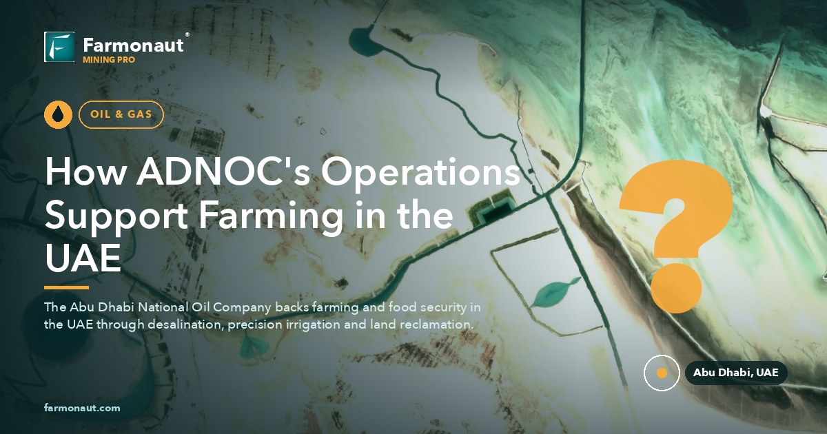 How Adnoc'S Operations Support Farming In The Uae