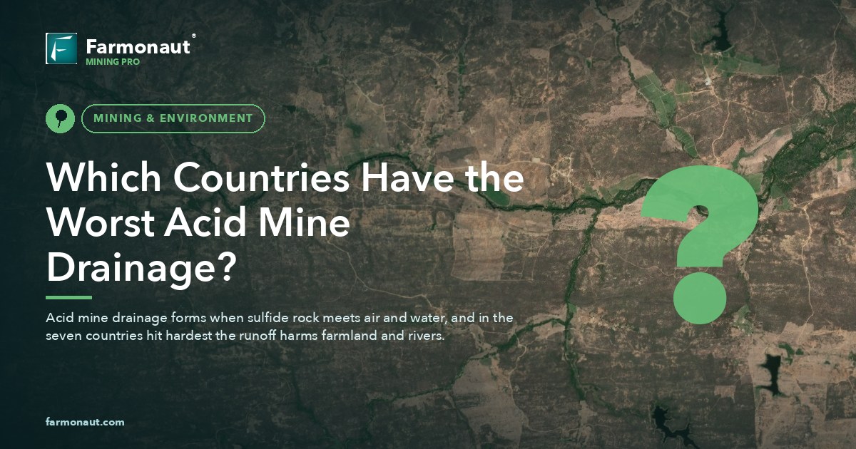 Which Countries Have The Worst Acid Mine Drainage?