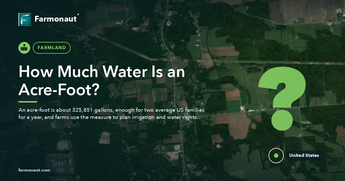 How Much Water Is An Acre-Foot?