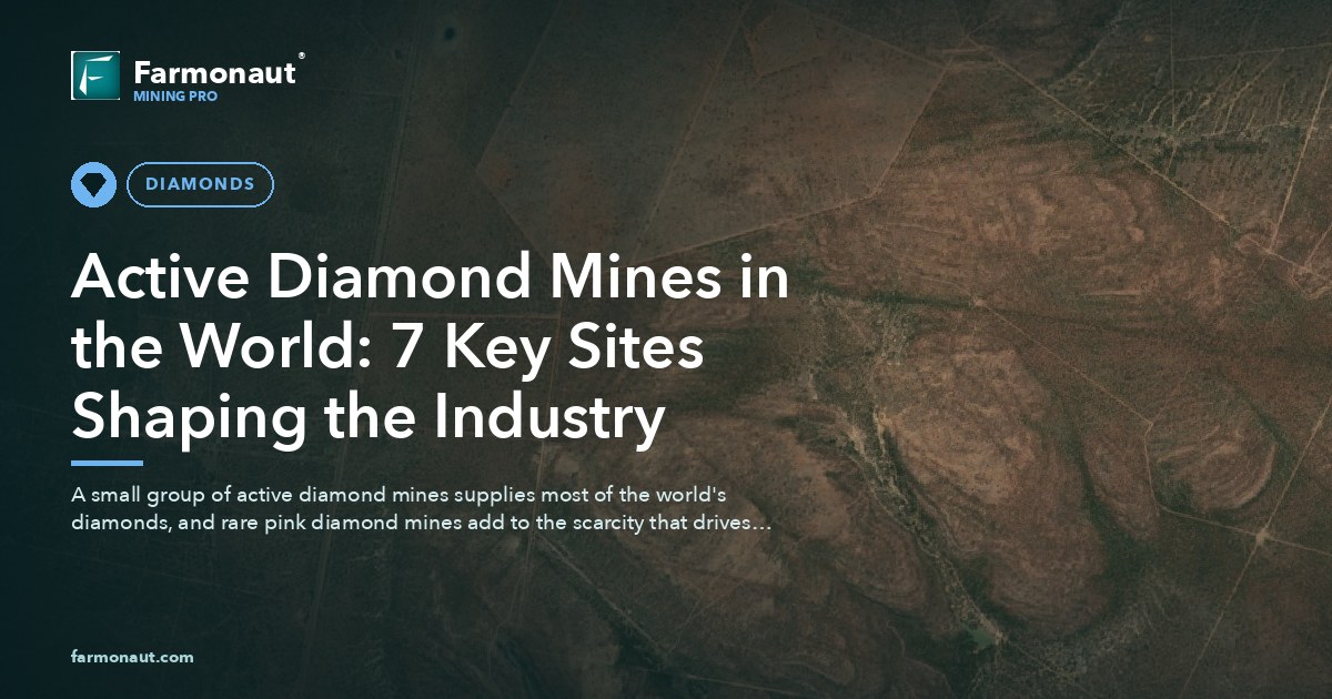 Active Diamond Mines In The World: 7 Key Sites Shaping The Industry