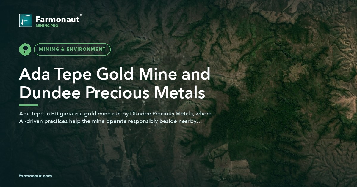 Ada Tepe Mine Dpm Metals: Ai-Driven Sustainable Farming 82 Ada Tepe Gold Mine And Dundee Precious Metals