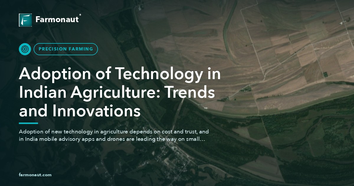 Adoption Of Technology In Indian Agriculture: Trends And Innovations