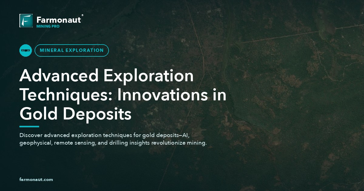 Advanced Exploration Techniques: Innovations In Gold Deposits
