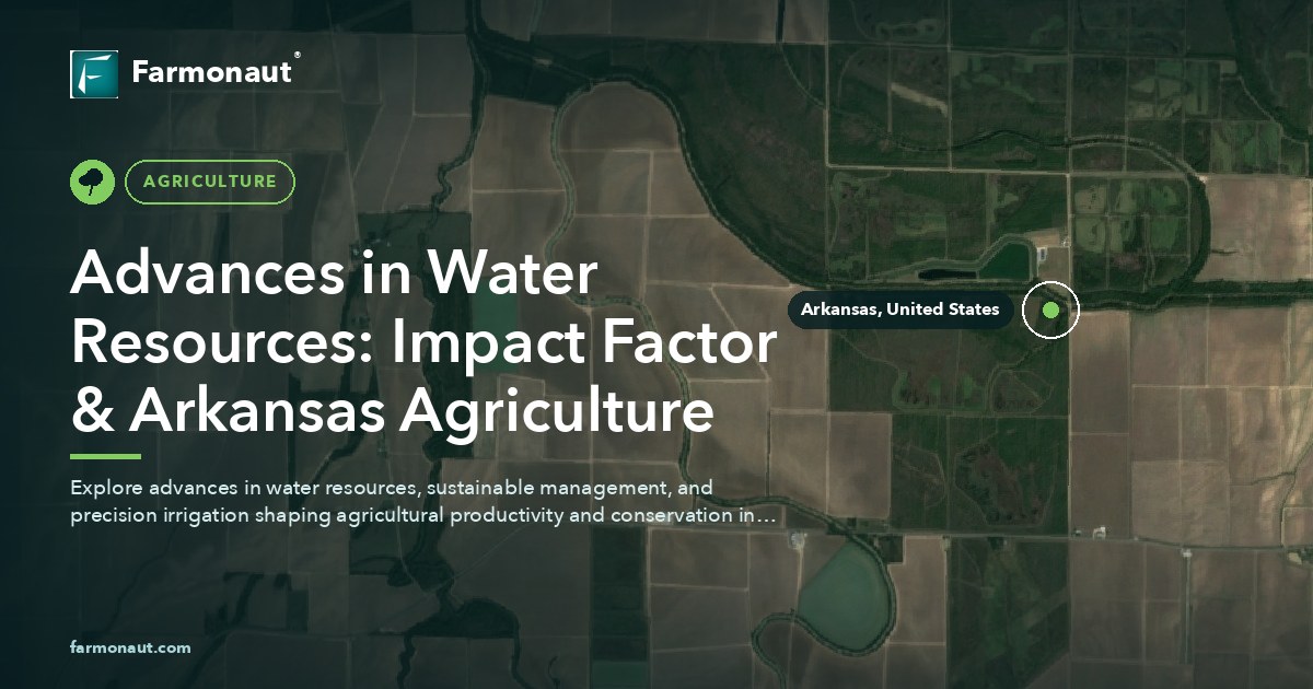 Advances In Water Resources: Impact Factor &Amp; Arkansas Agriculture