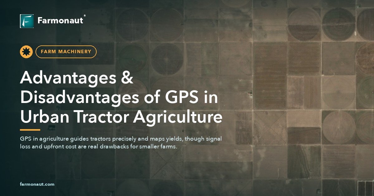 Advantages &Amp; Disadvantages Of Gps In Urban Tractor Agriculture
