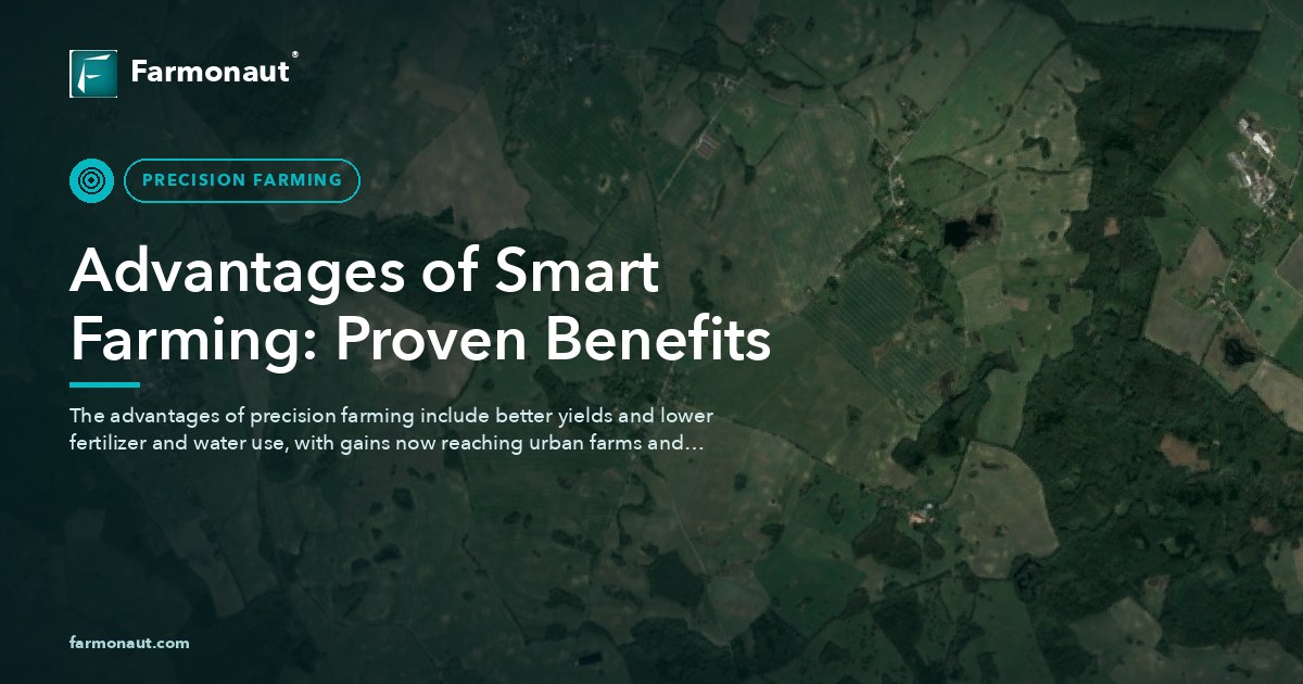Advantages Of Smart Farming: Proven Benefits