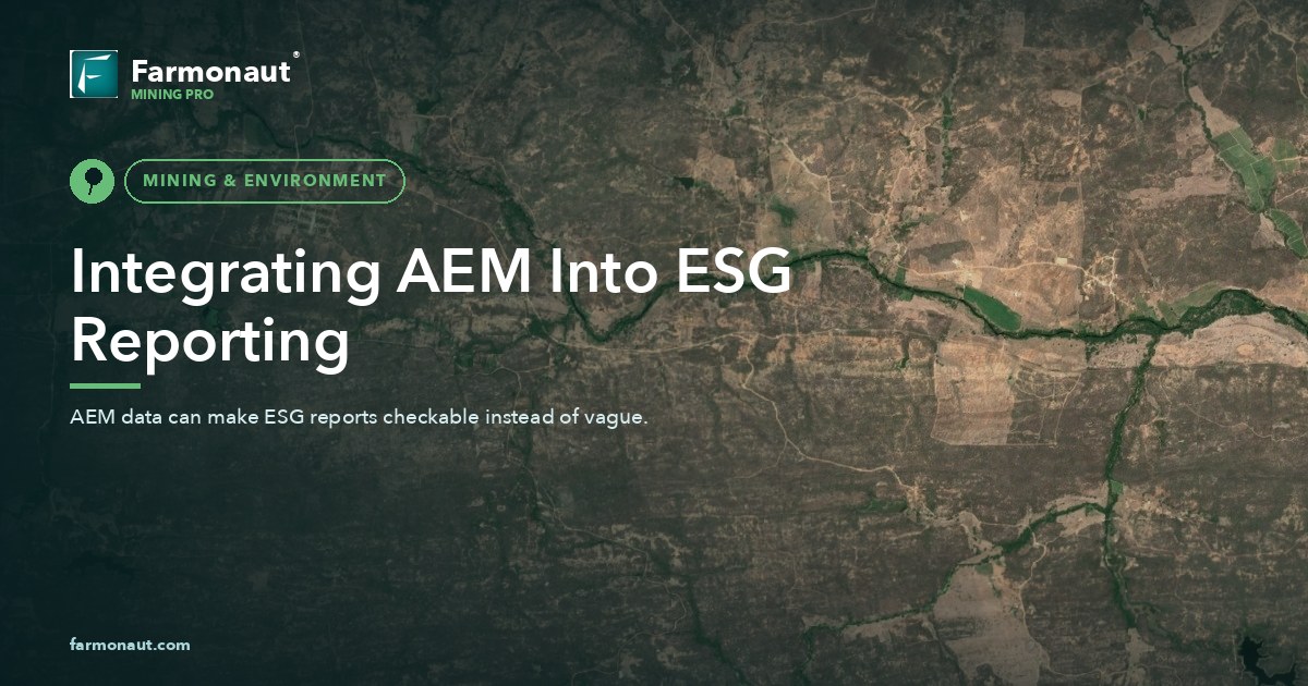 Integrating Aem Into Esg Reporting