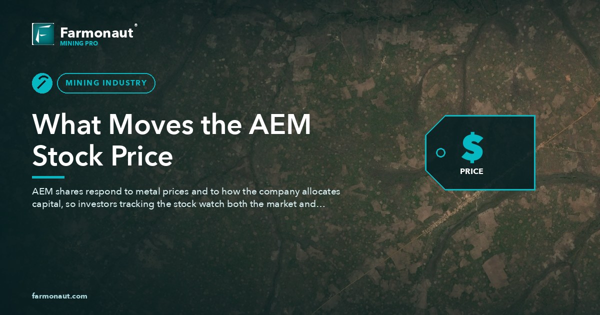 What Moves The Aem Stock Price
