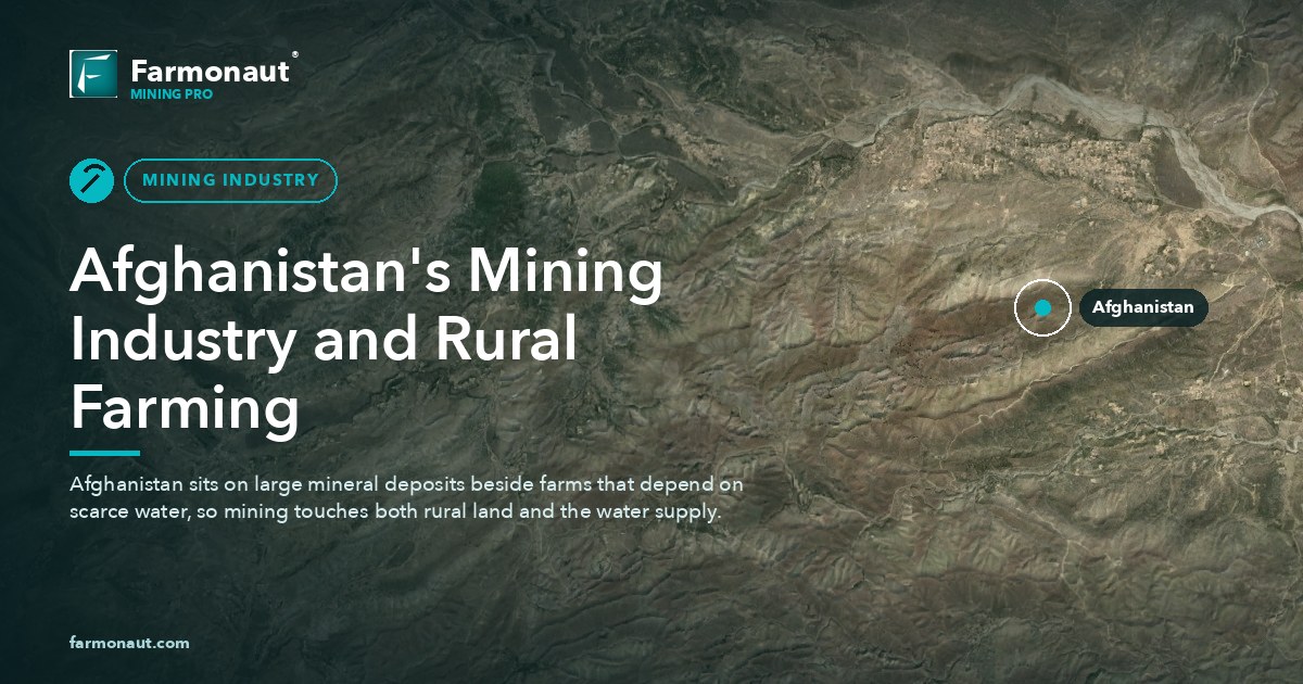 Afghanistan'S Mining Industry And Rural Farming