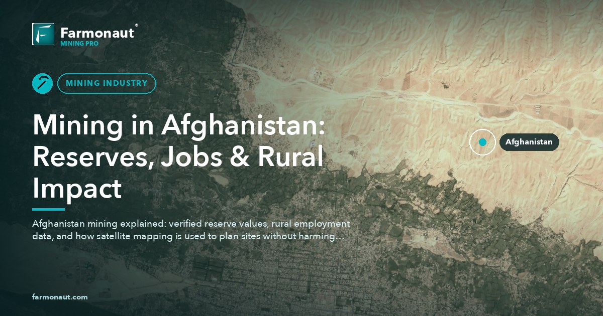 Mining In Afghanistan: Reserves, Jobs &Amp; Rural Impact 143 Mining In Afghanistan: Reserves, Jobs &Amp; Rural Impact