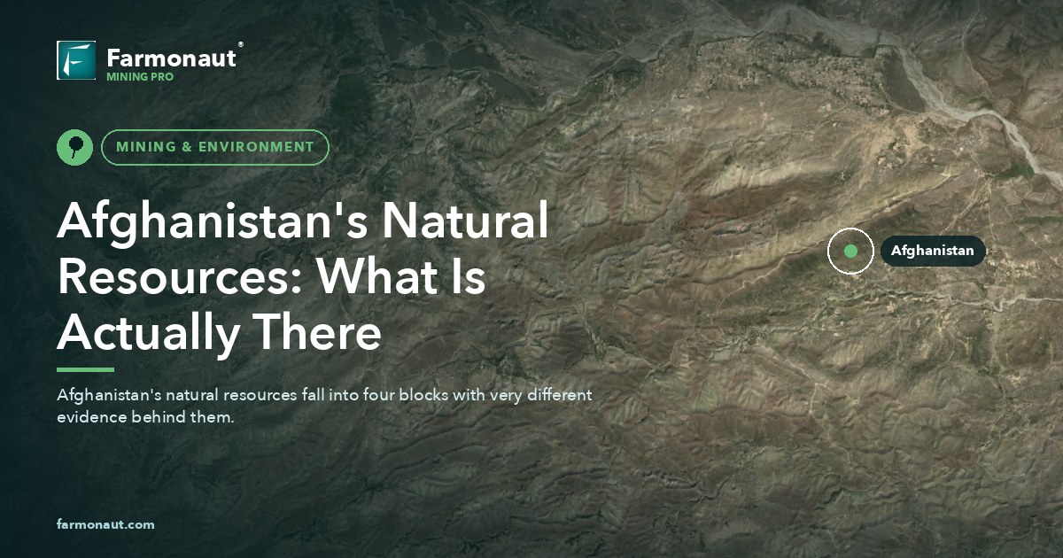 Afghanistan'S Natural Resources: What Is Actually There