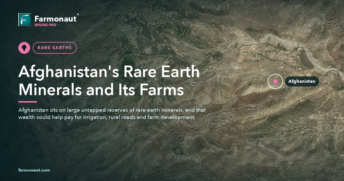 Afghanistan'S Rare Earth Minerals And Its Farms