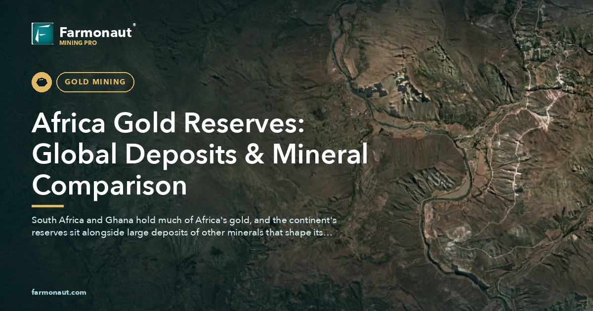 Africa Gold Reserves: Global Deposits &Amp; Mineral Comparison