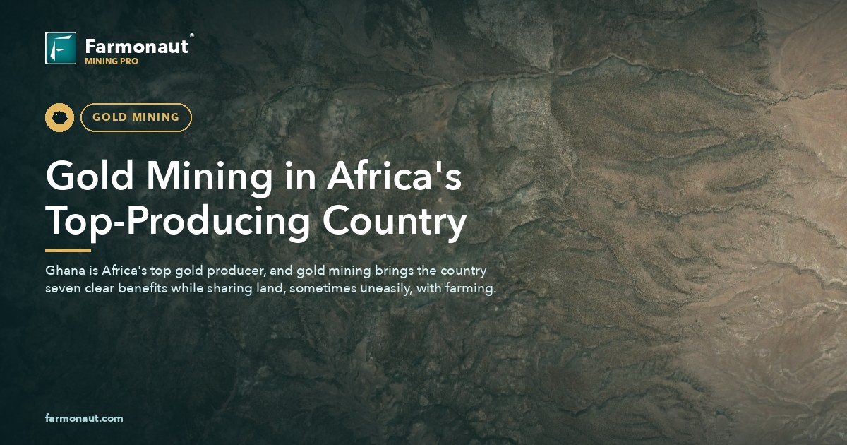 Africa Top Gold Producing Country: 7 Mining Benefits 72 Gold Mining In Africa'S Top-Producing Country