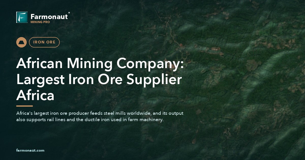 African Mining Company: Largest Iron Ore Supplier Africa 70 African Mining Company: Largest Iron Ore Supplier Africa