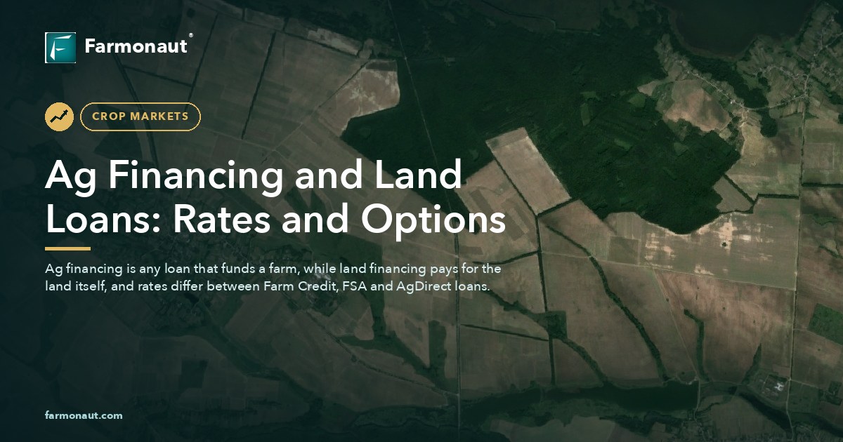 Ag Financing And Land Loans: Rates And Options