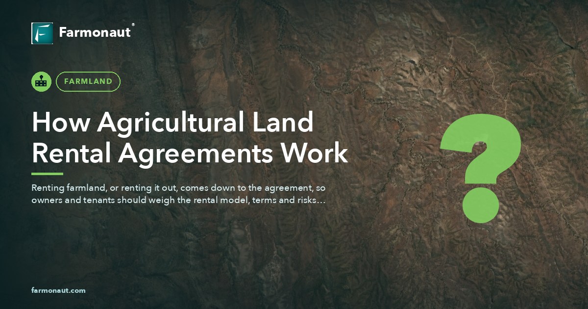 How Agricultural Land Rental Agreements Work