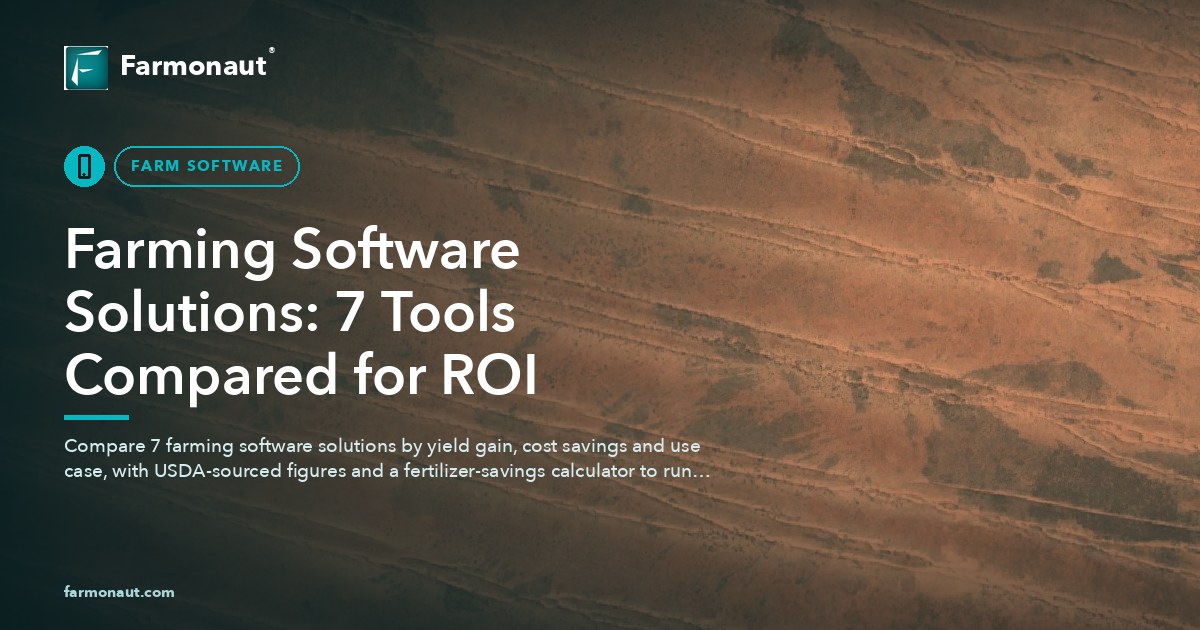 Farming Software Solutions: 7 Tools Compared For Roi