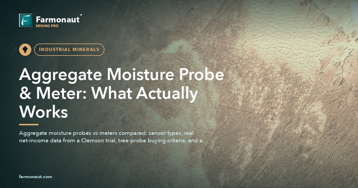 Aggregate Moisture Probe &Amp; Meter: What Actually Works