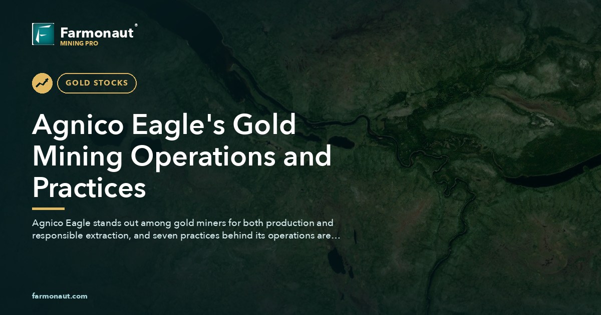 Agnico Eagle'S Gold Mining Operations And Practices