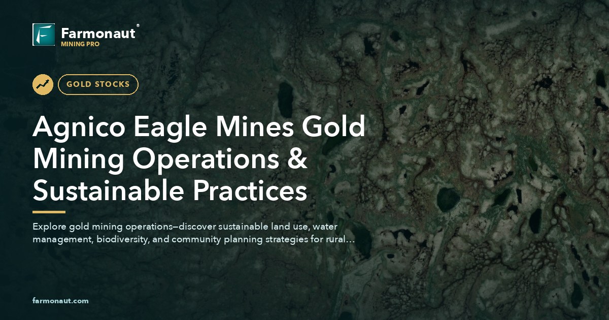 Agnico Eagle Mines Gold Mining Operations &Amp; Sustainable Practices