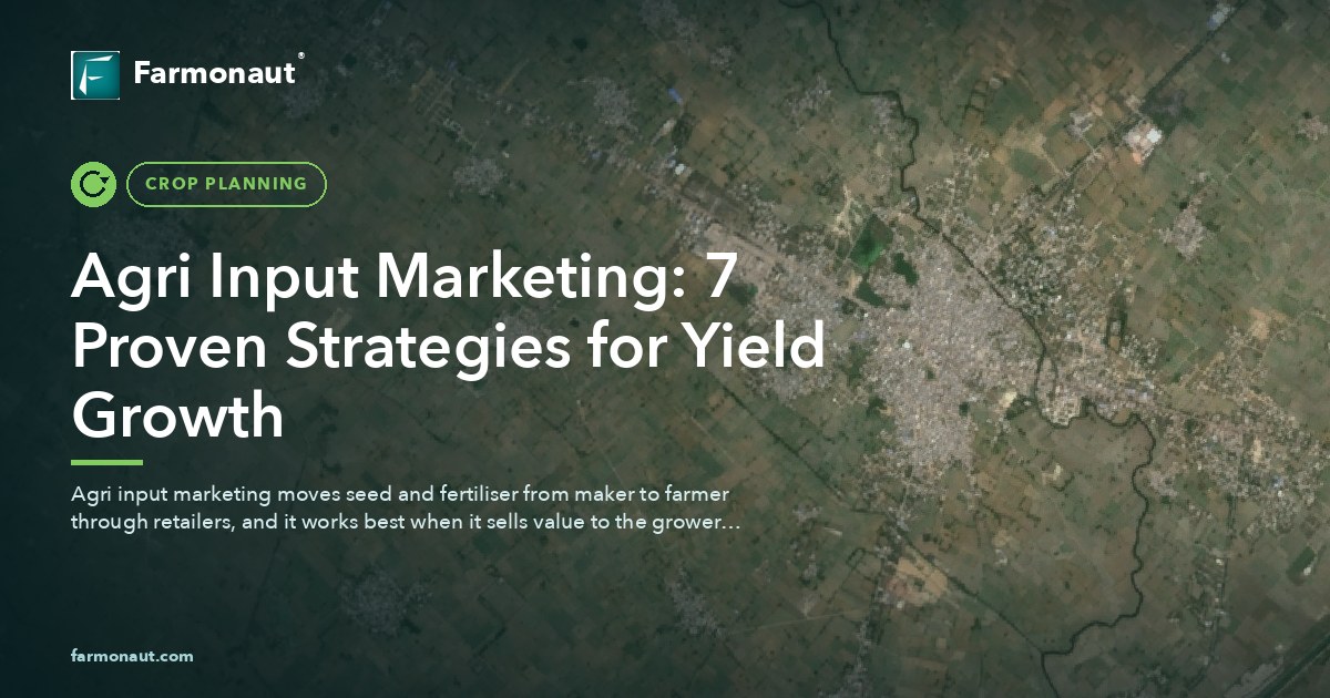 Agri Input Marketing: 7 Proven Strategies For Yield Growth 64 Agri Input Marketing: 7 Proven Strategies For Yield Growth