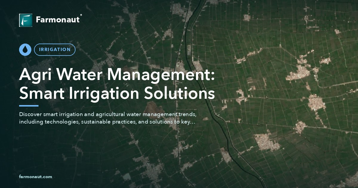 Agri Water Management: Smart Irrigation Solutions