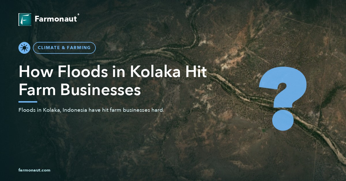 How Floods In Kolaka Hit Farm Businesses