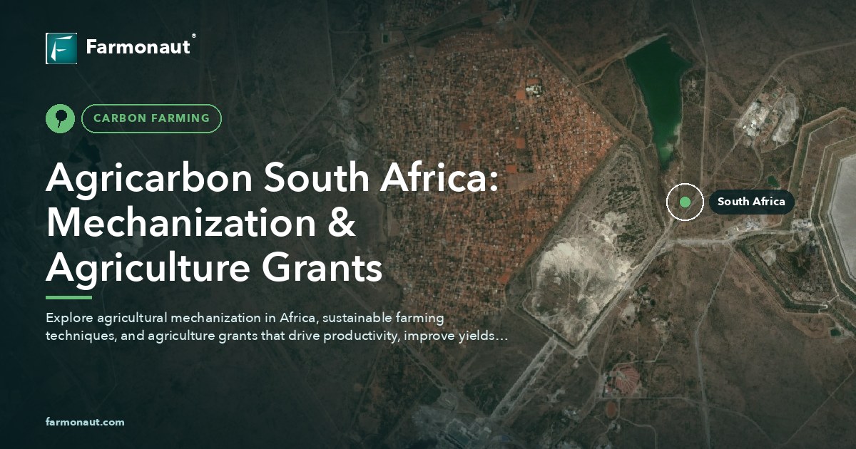 Agricarbon South Africa: Mechanization &Amp; Agriculture Grants