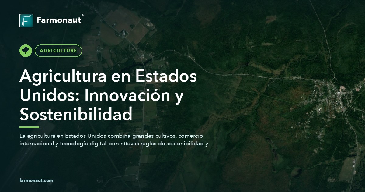 Agricultura En Estados Unidos: Innovación Y Sostenibilidad