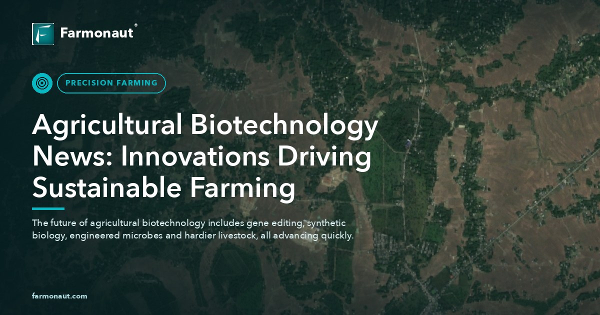 Agricultural Biotechnology News: Innovations Driving Sustainable Farming