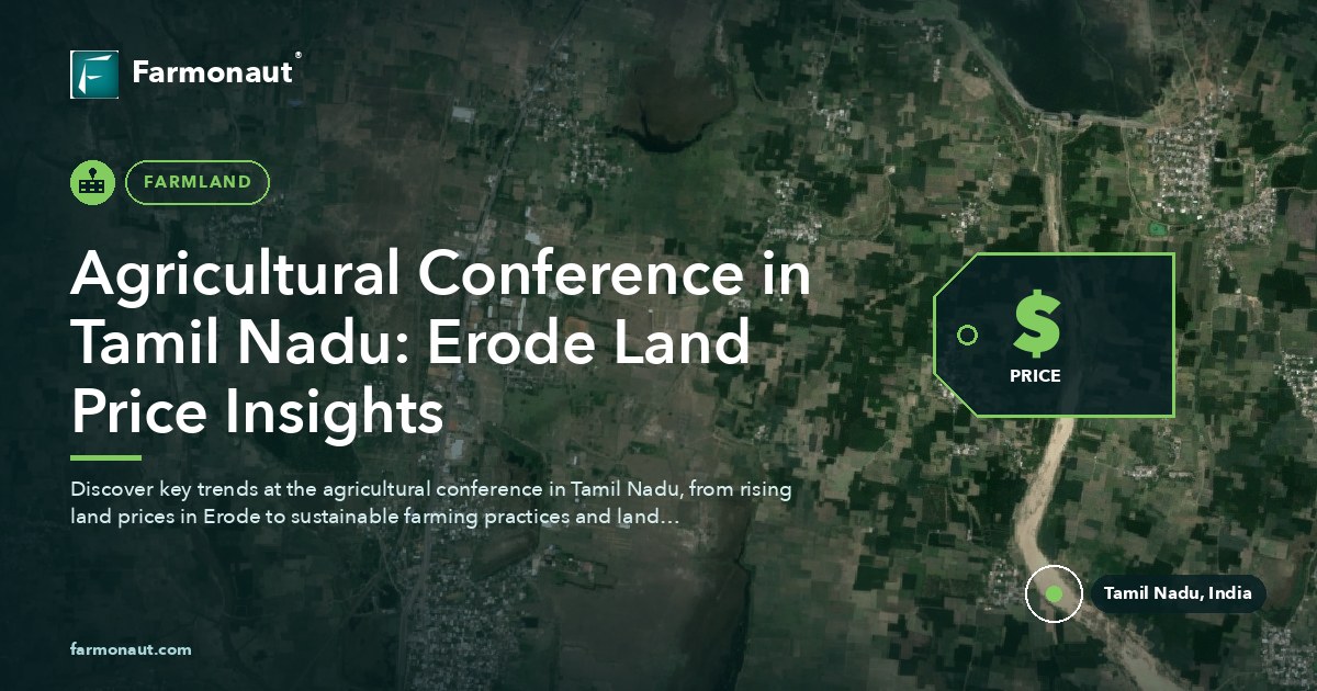Agricultural Conference In Tamil Nadu: Erode Land Price Insights