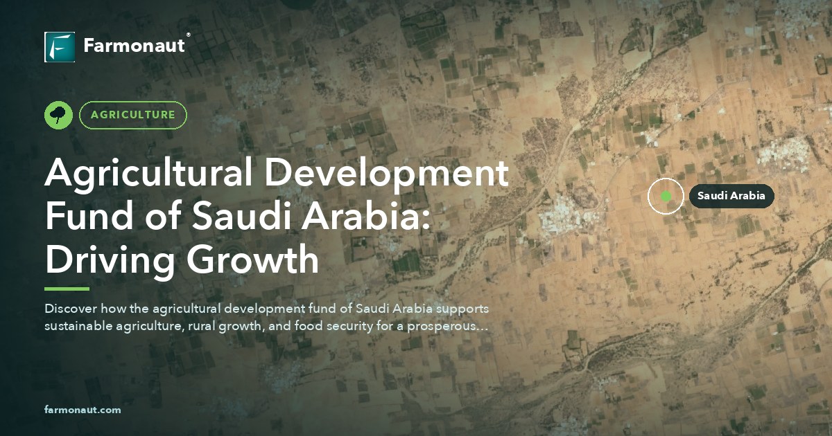 Agricultural Development Fund Of Saudi Arabia: Driving Growth