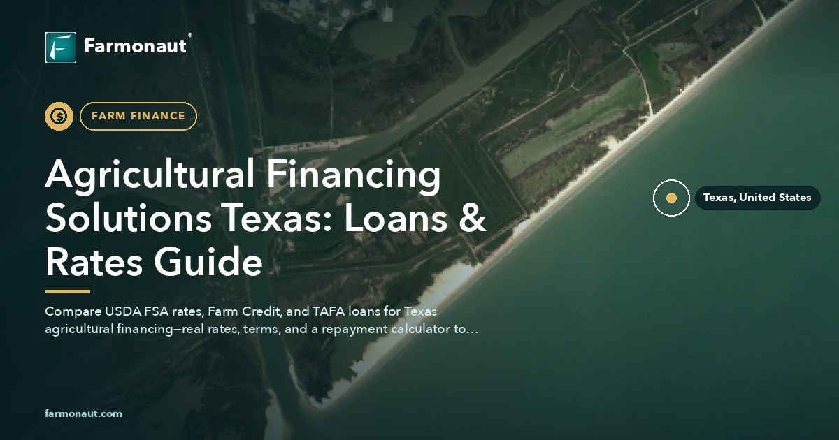 Agricultural Financing Solutions Texas: Loans &Amp; Rates Guide