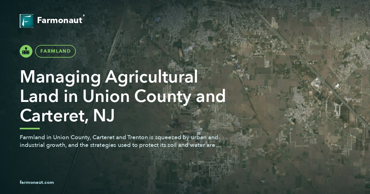 Managing Agricultural Land In Union County And Carteret, Nj