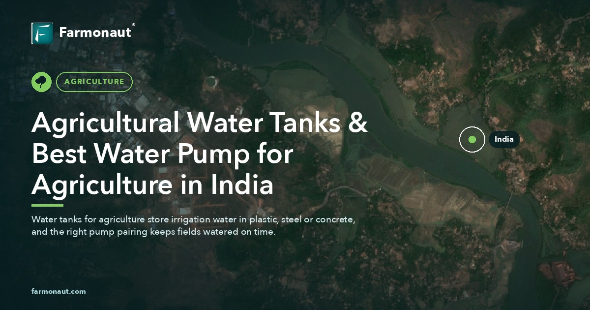 Agricultural Water Tanks &Amp; Best Water Pump For Agriculture In India