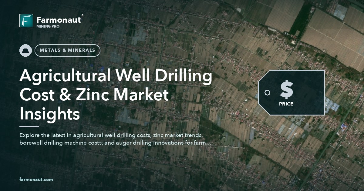Agricultural Well Drilling Cost &Amp; Zinc Market Insights
