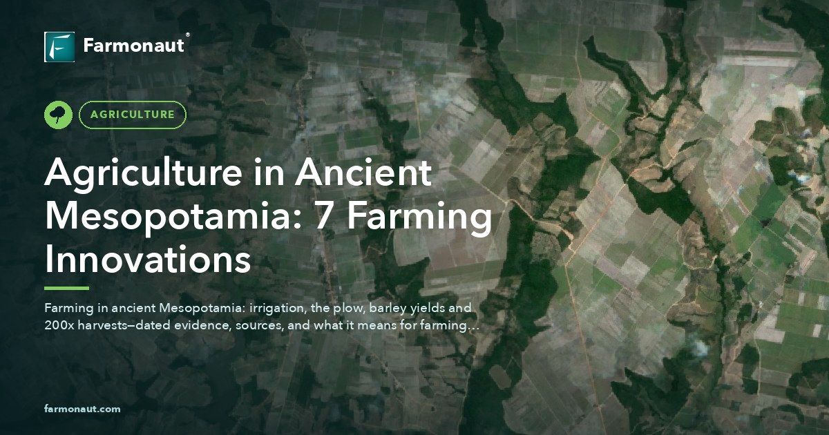 Agriculture In Ancient Mesopotamia: 7 Farming Innovations