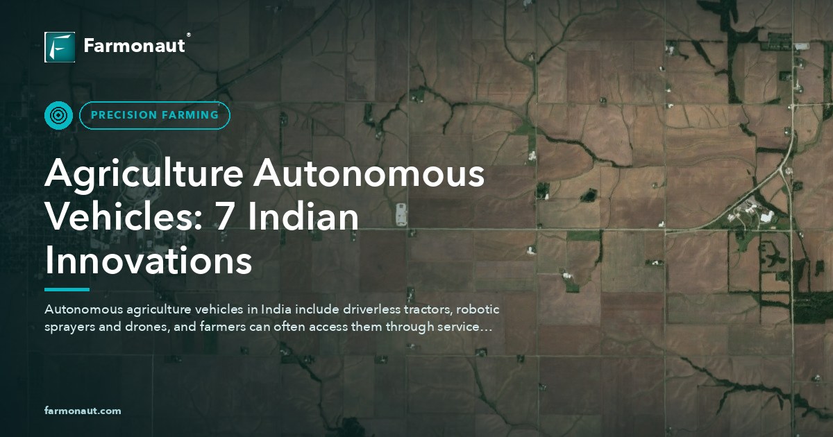 Agriculture Autonomous Vehicles: 7 Indian Innovations