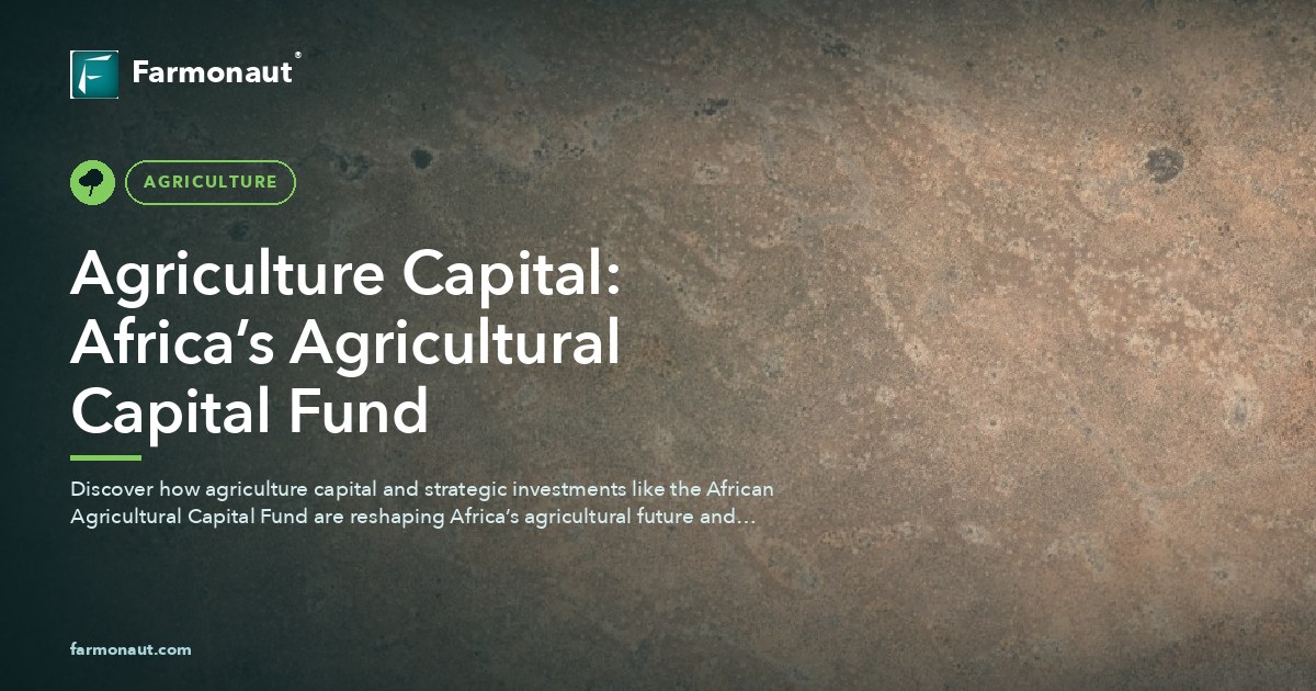 Agriculture Capital: Africa’s Agricultural Capital Fund