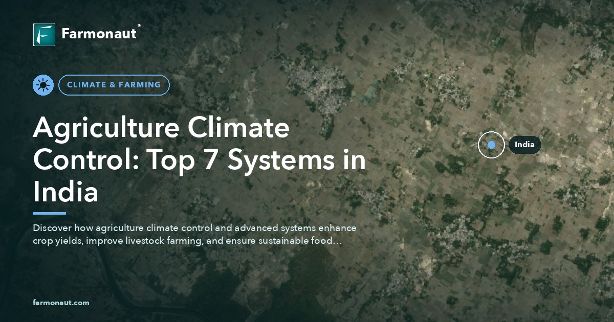 Agriculture Climate Control: Top 7 Systems In India