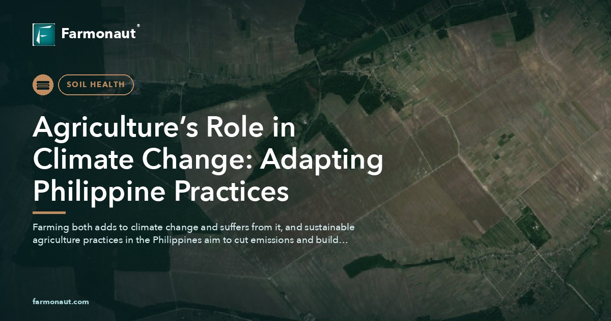 Agriculture’s Role In Climate Change: Adapting Philippine Practices