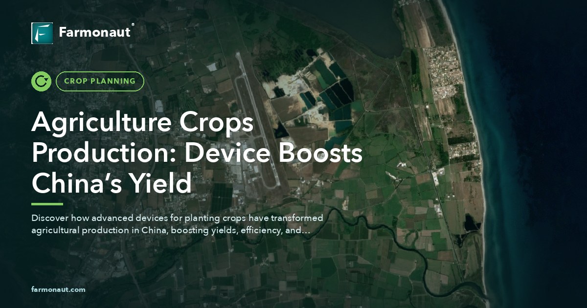 Agriculture Crops Production: Device Boosts China’s Yield