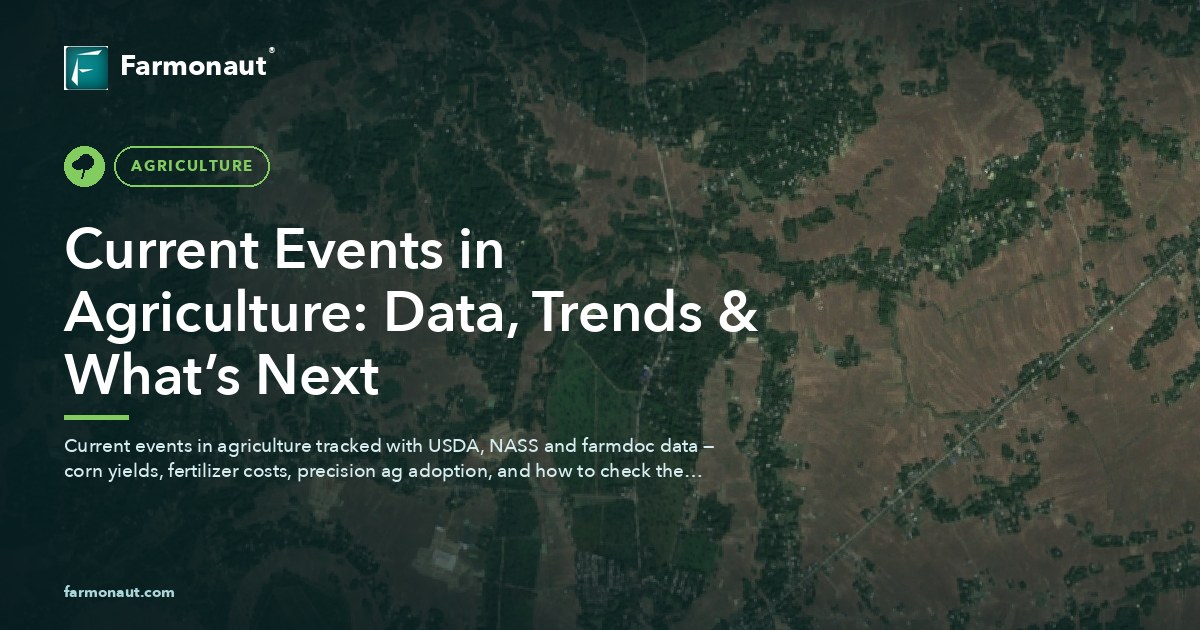 Current Events In Agriculture: Data, Trends &Amp; What’s Next