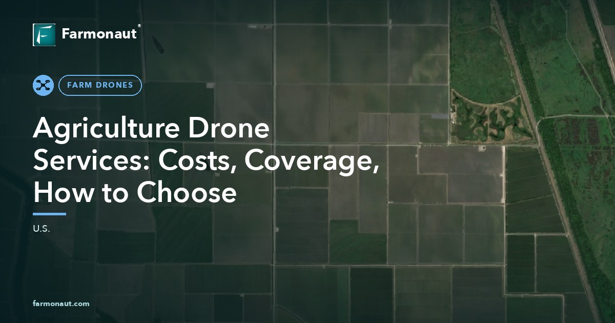 Agriculture Drone Services: Costs, Coverage, How To Choose